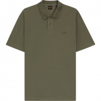 Boss Heren Polo Groen 50543541/342 Pe_Tirecollar