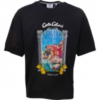 Carlo Colucci Heren T-Shirt Zwart C3465/20