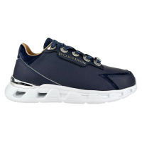 Benjamin Berner Heren Sneaker Blauw BNJ0191 RHOMBUS NAVY