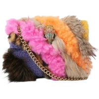 Kurt Geiger Dames Tas Multi 5019699999/690 Mini Kensington Fur