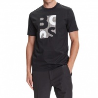 Boss Heren T-Shirt Zwart 50543901/001 H-Thompson