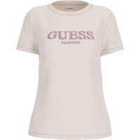 Guess Dames T-shirt Wit V6RI11-J1314/G012 Giuditta Cn Ss T-Shirt