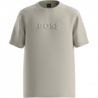 Boss Heren T-Shirt Bruin 50553652/272 Ts Logo