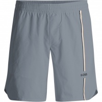 Boss Heren Korte Broek Grijs 50561530/026 TOC Game 8 inch