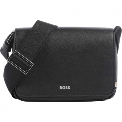 Foto van Boss Heren Tas Zwart 50552511/001 Zair_Flap Crossbody