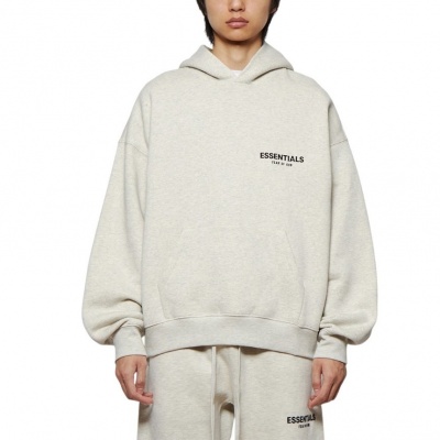 Foto van Fear Of God Heren Trui Grijs Light Oatmeal Hoodie