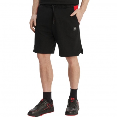 Foto van Boss Heren Korte Broek Zwart 50559712/001 Despen Rb