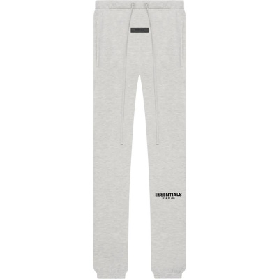 Foto van Fear Of God Heren Broek Grijs Light Oatmeal Pants