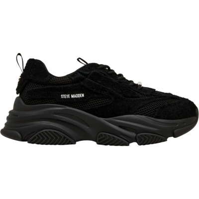 Foto van Steve Madden Heren Sneakers Zwart SM12000833/184 Possess-H