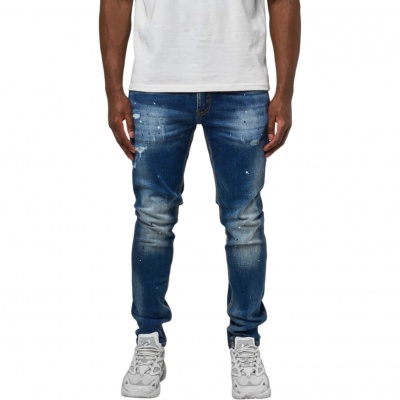 Foto van Amicci Heren Jeans Blauw AMJ1021/MID Harlan