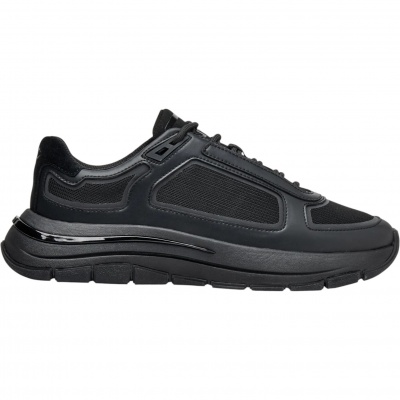 Foto van Mallet London Heren Sneaker Zwart MLA26P6020BLK Alton
