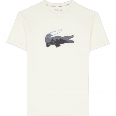 Foto van Lacoste Heren T-shirt Bruin TH6306/XFJ