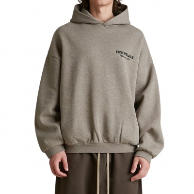 Foto van Fear Of God Trui Grijs Fleece Dark Heather Hoodie