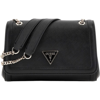 Foto van Guess Dames Tas Zwart HWZG9672210/Bla Noelle Ii Cnvrtble Xbody Flap