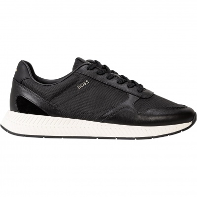 Foto van Boss Heren Sneakers Zwart 50568757/001 Titanium
