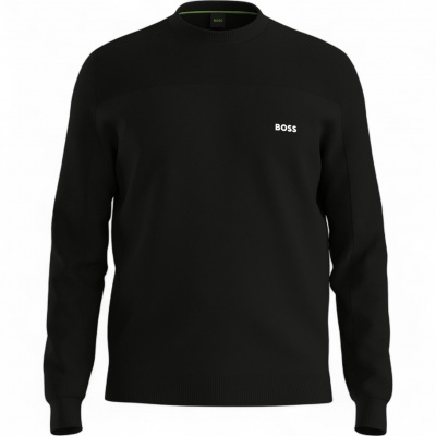 Foto van Boss Heren Trui Zwart 50547507/001 KN_Momentum-X CN