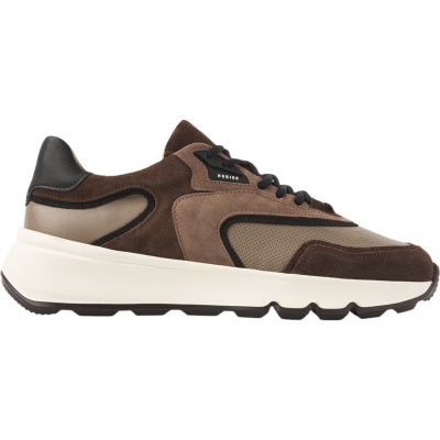 Foto van Nubikk Heren Sneakers Bruin 21091600/28X Luca Noa