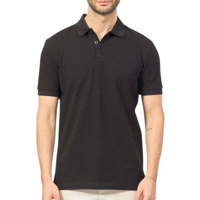 Foto van Boss Heren Polo Zwart 50469055/009 Paddy 10241663 01