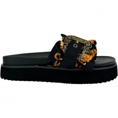 Versace Couture Dames Slipper Zwart VA3SM5-ZS175/G89 Foto van Versace Couture Dames Slipper Zwart VA3SM5-ZS175/G89