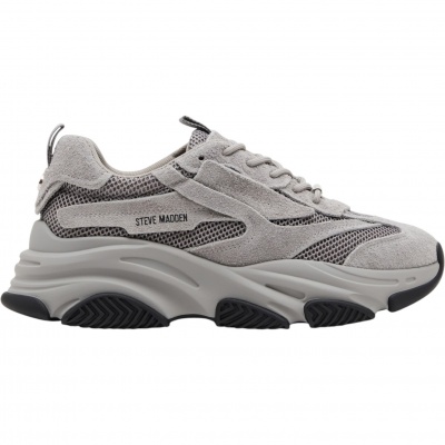 Foto van Steve Madden Heren Sneakers Grijs SM12000833/005 Possess-H