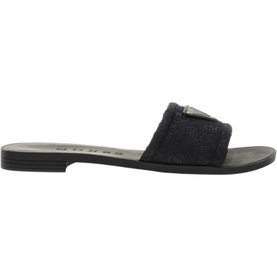Foto van Guess Dames Slipper Zwart FLJELS-FAP03/BLACK Elysone