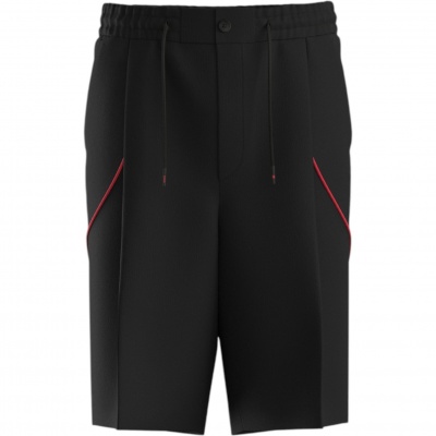 Foto van Boss Heren Korte Broek Zwart 50560650/001 Fionnx Rb