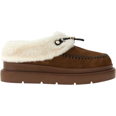Foto van Guess Dames Mocassin Bruin FLFKEYLEA19/TAN Kendry