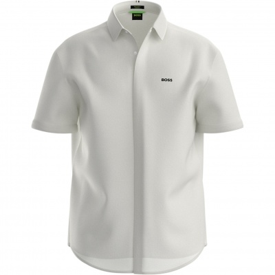 Foto van Boss Heren Overhemd Wit 50565855/100 GOC Swing S