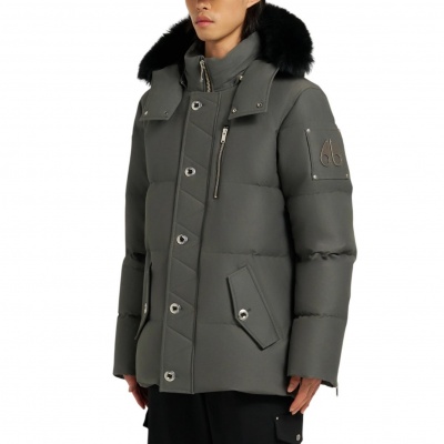 Moose Knuckles Heren Jas Grijs M35MJ128S/1743 Original 3Q Jacket Foto van Moose Knuckles Heren Jas Grijs M35MJ128S/1743 Original 3Q Jacket