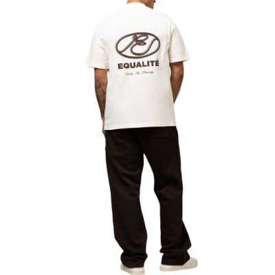 Foto van Equalite Heren T-shirt Wit EQ.25.8.6.29/110 Arid Oversized Tee