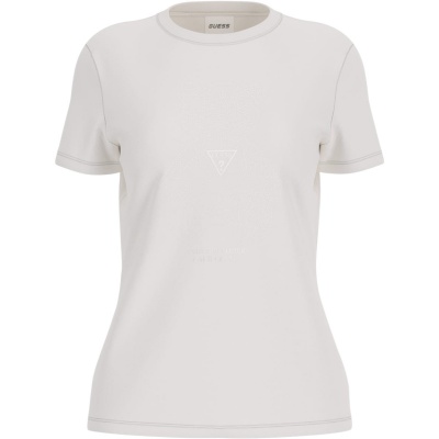 Foto van Guess Dames T-shirt Wit V6GI12-K3325/G056 Romy Ss Cn T-Shirt