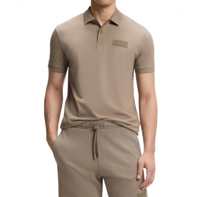 Foto van Boss Heren Polo Groen 50565163/334 Paddy Structure