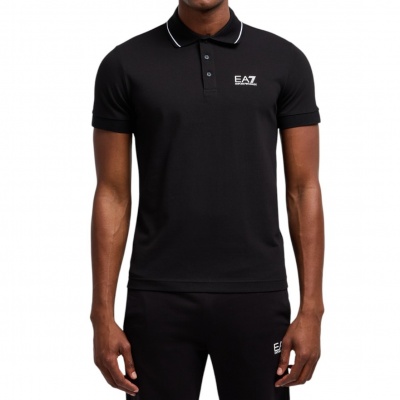 Foto van Armani Ea7 Heren Polo Zwart 8NPF16-PJVUZ/1200