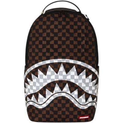 Foto van Sprayground Tas Bruin 910B8552 Cream Drip