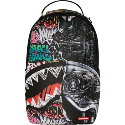 Foto van Sprayground Tas 910B7126 Split Cybershark DLXSV