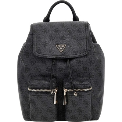 Foto van Guess Dames Tas Grijs HWSG7118310/Clo Manhattan Ii Flap Backpack