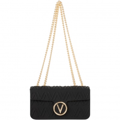 Foto van Valentino Dames Tas Zwart VBSA0N09/001 Bubble Flap Bag