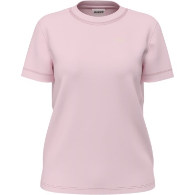 Foto van Guess Dames T-shirt Roze V6GI03-K2964/A60W Milena Ss Cn T-Shirt