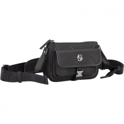 Foto van Boss Heren Tas Zwart 50548058/001 B_Icon_Flap Crossb.