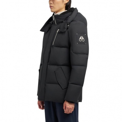 Foto van Moose Knuckles Heren Jas Zwart M35MJ146/292 Everest 3Q Puffer