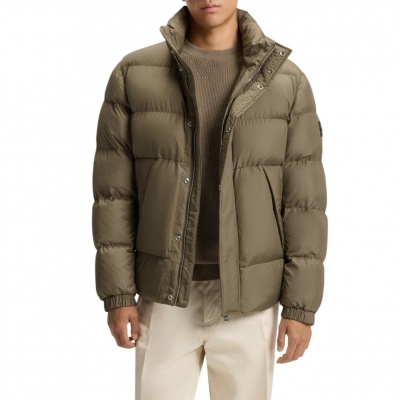 Foto van Boss Heren Jas Bruin 50551599/245 H-Corbinian