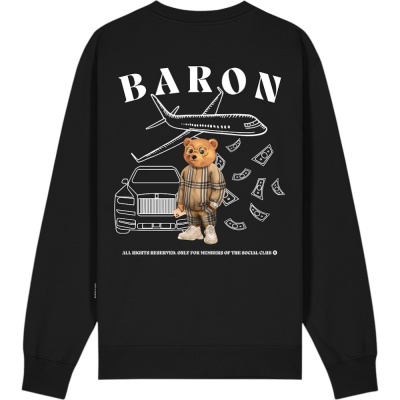 Foto van Baron Filou Heren Trui Zwart CXLVIII/BLACK 