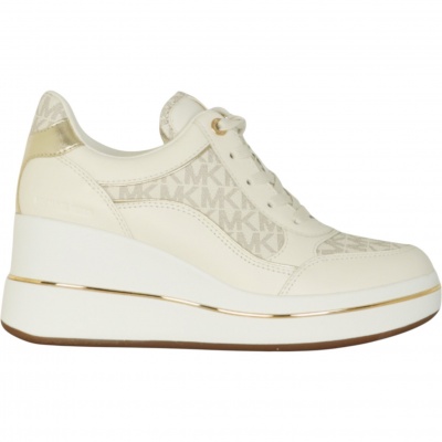 Foto van Michael Kors Dames Sneaker Wit 43F5EMFS2L/150 Emmy