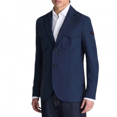 Foto van Peuterey Heren Jas Blauw PEU5809/215 Orkney 01