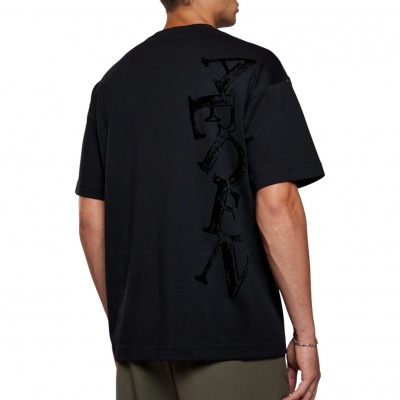 Foto van Aeden Heren T-shirt Zwart A22243061/1 Vincent Tee