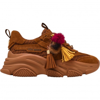 Foto van Steve Madden Dames Sneakers Bruin SM11005732/290 Possession-PPE