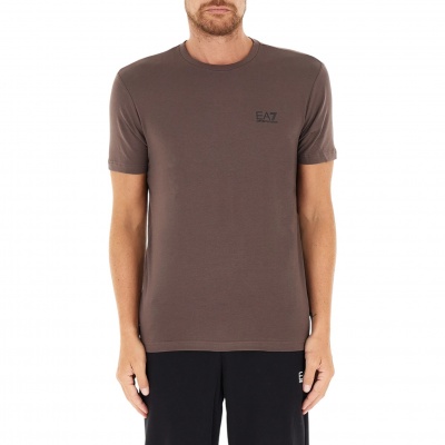 Foto van Armani EA7 Heren T-shirt Bruin 8NPT26/U6063