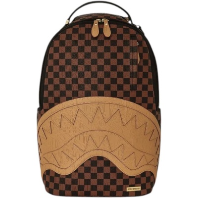Foto van Sprayground Tas Bruin 910B8592 Embossed Check