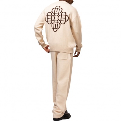 Foto van Equalite Heren Trui Wit EQ.25.8.5.1/110 Fluffy Knit Sweater