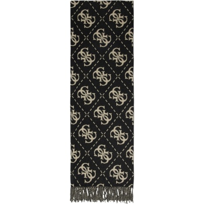 Foto van Guess Dames Sjaal Zwart AW5423POL03/Bla Scarf 60X180